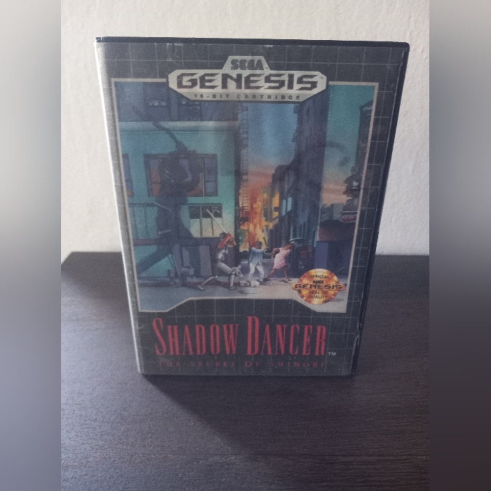Sega Genesis Shadow Dancer Game